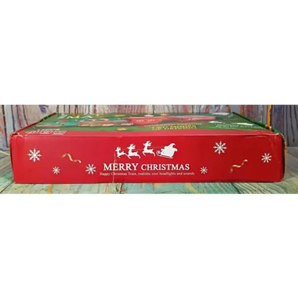 Merry Christmas Upgraded Version Train Set with Two Modes of‎ Driving